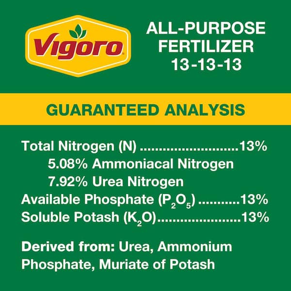 Vigoro 40 lb. All Purpose 13-13-13 Fertilizer for Plants and