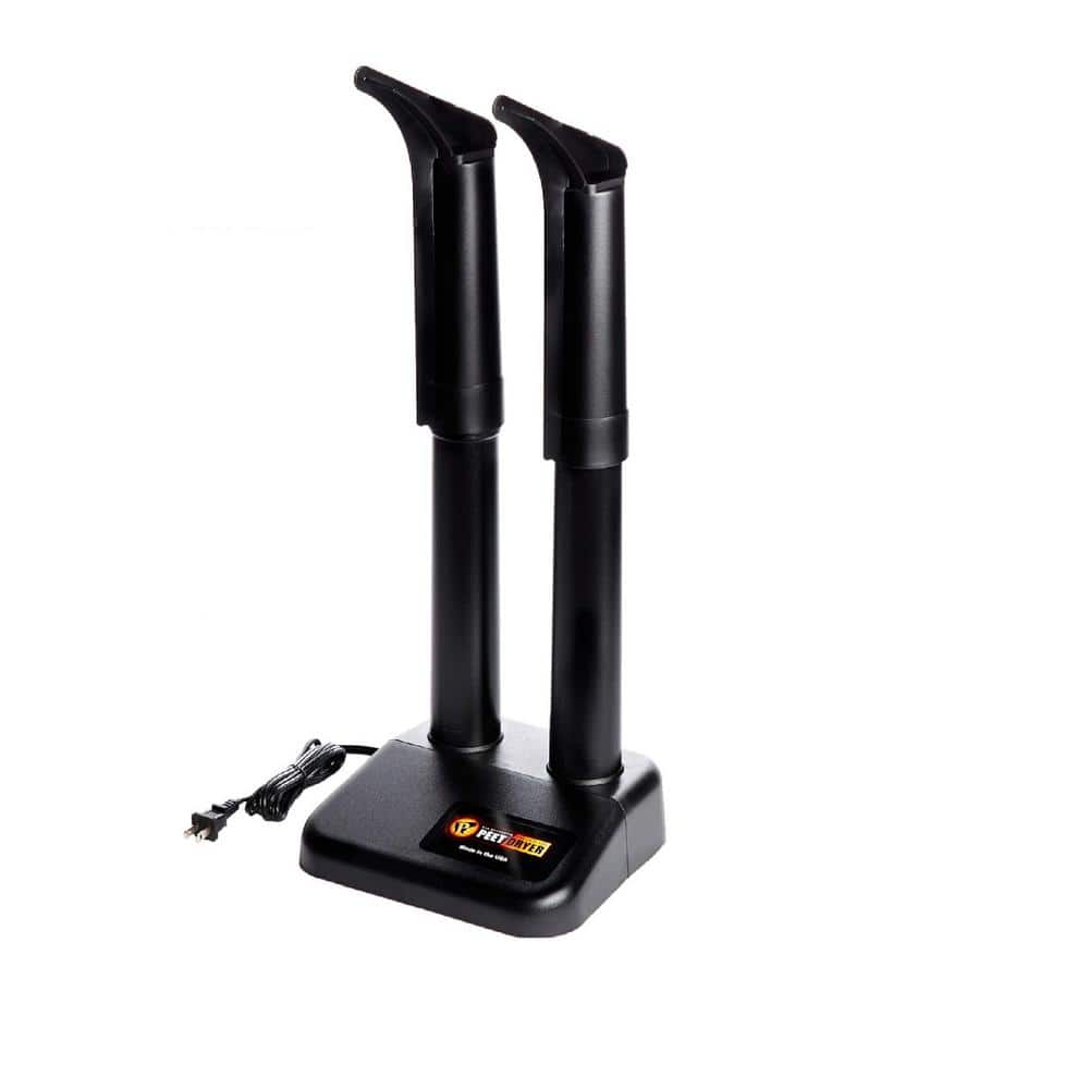13.25 in. H Electric Shoe and Boot Dryer for Shoes in Black