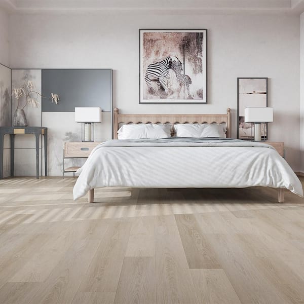 Tristan 6 MIL x 6 in. W x 36 in. L Click Lock Waterproof Luxury Vinyl Plank Flooring (23.95 sq. ft./case)