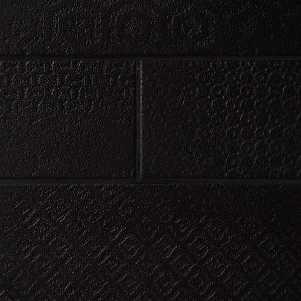 house on the hill pants （tile） 90 Ivy Hill Tile Harper 4 in. x 12 in. Black Matte Porcelain