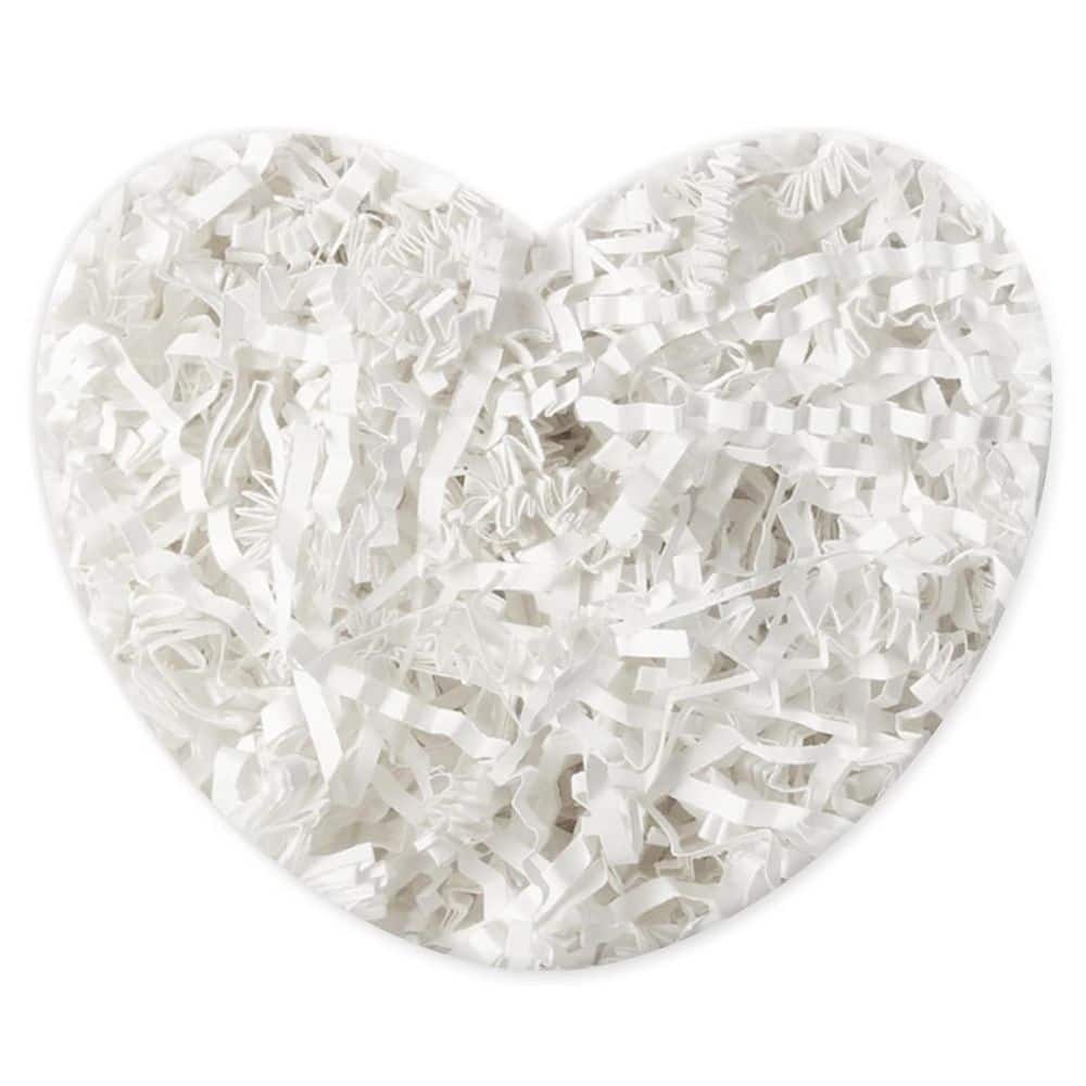 1 lb. Crinkle Paper Filler Shredded Raffia Grass for Gift Baskets, White, Ideal for Weddings, Birthdays, Christmas price history on PriceWatchPro
