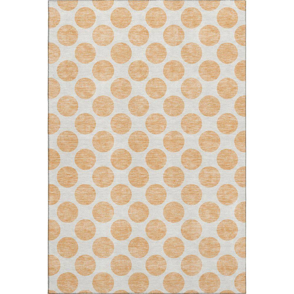 Addison Rugs Mayfield Premium Machine Washable Abstract AMF980 Peach 10 ...