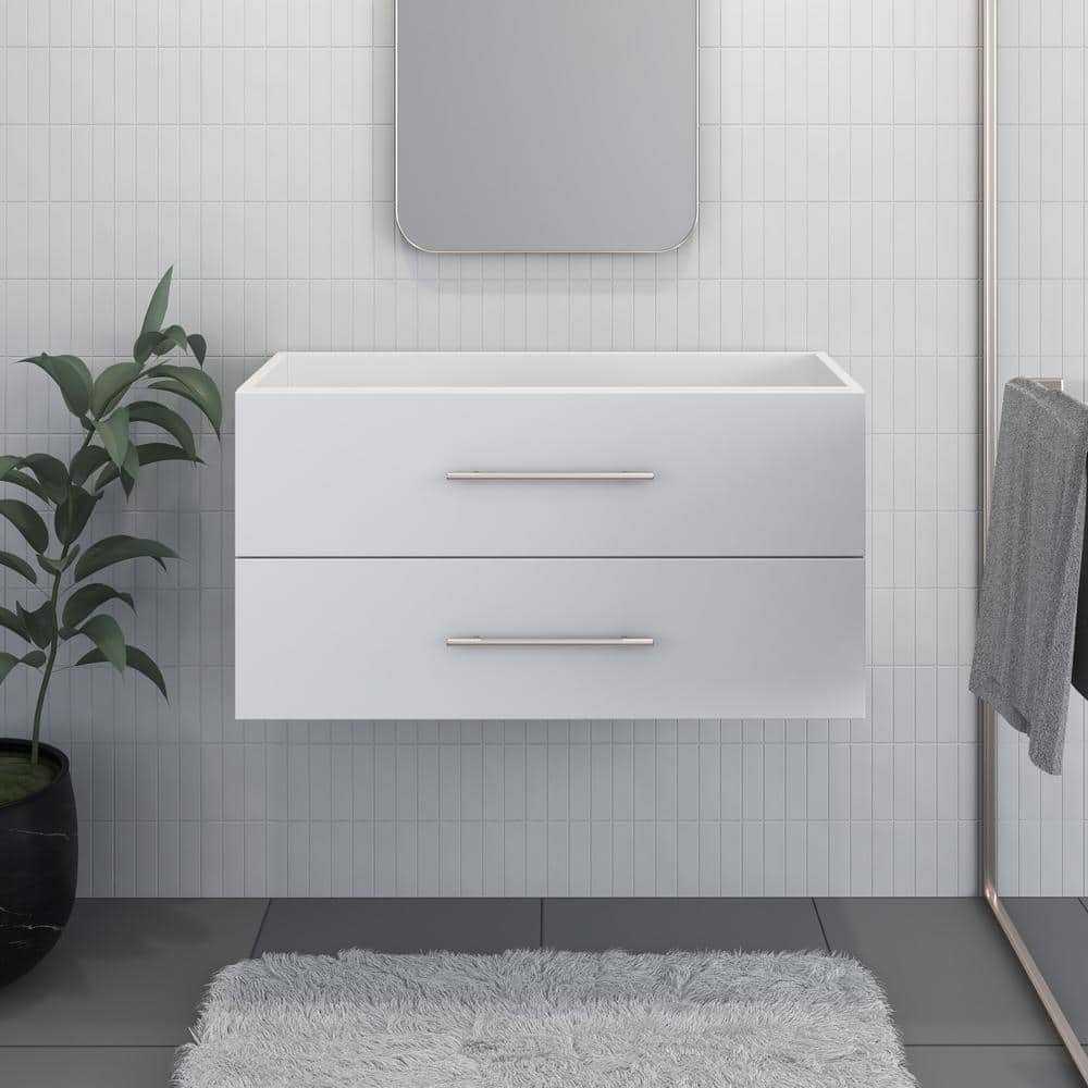 Napa 36 in. W x 18 in. D Bath Vanity Cabinet Only in White price history on PriceWatchPro
