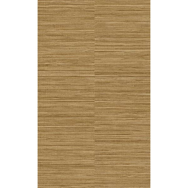 Walls Republic Yellow Grasscloth Effect Textured Printed Non-Woven Paper Non Pasted Textured Wallpaper 57 sq. ft.