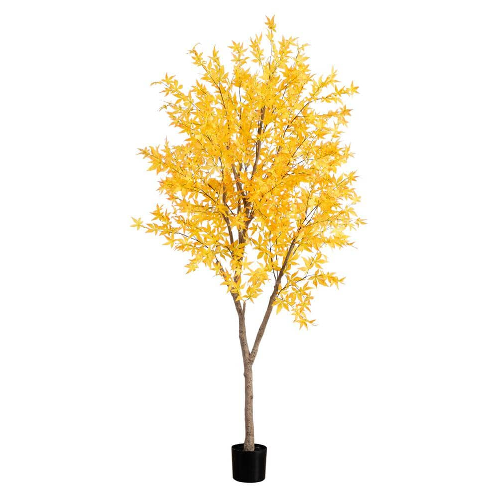 Nearly Natural 8 ft. Maple Artificial Tree