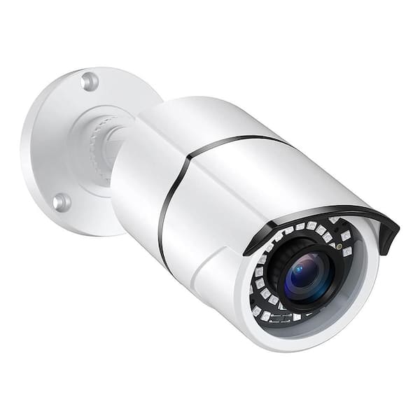 1080p Security Camera 4-in-1 TVI/CVI/AHD/CVBS Surveillance Bullet Indoor Outdoor Night Vision IP66 Weatherproof