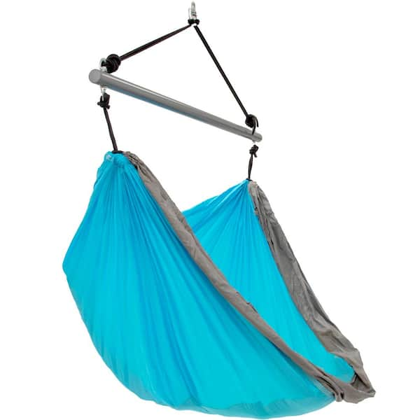 teal hammock chair