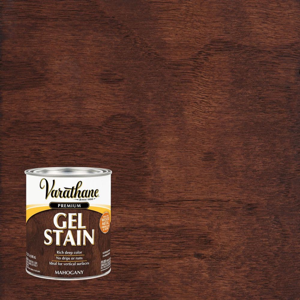 Varathane 1 qt. Mahogany Wood Interior Gel Stain (2-Pack)