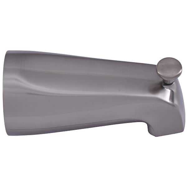 EZ-FLO Slide-On Diverter Spout, Brushed Nickel
