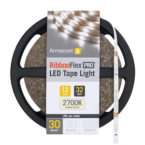 RibbonFlex Pro 32.8 ft. LED Tape Strip Light 30 LEDs/m Soft White (2700K)