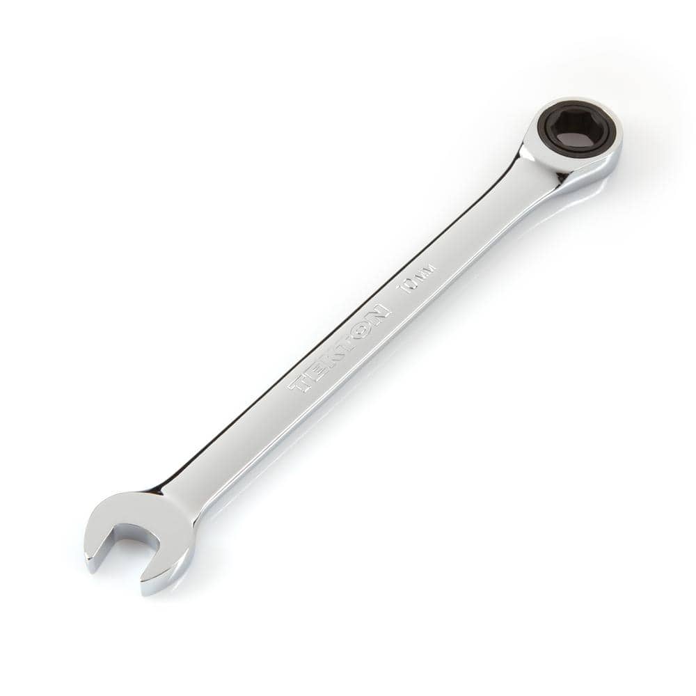TEKTON WRN50110 Stubby Ratcheting Combination Wrench 10 mm TEKTON WRN50110 Stubby Ratcheting Combination Wrench 10 mm