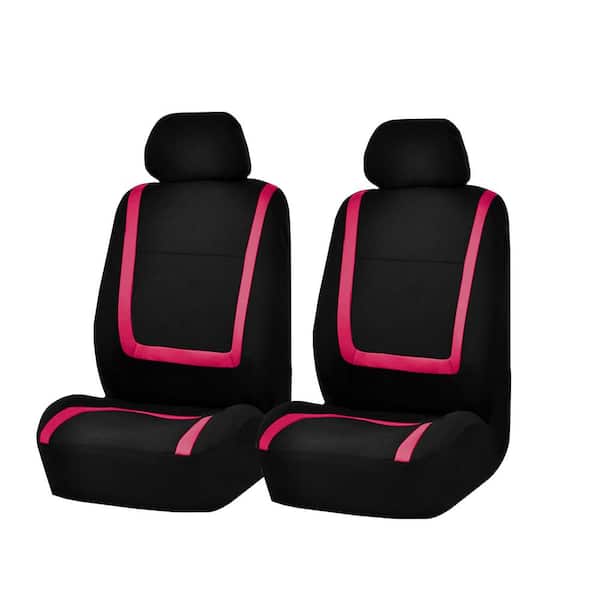 New Multi Pink Heart Car Auto Truck Seat Steering Covers Gift Set For Kia 