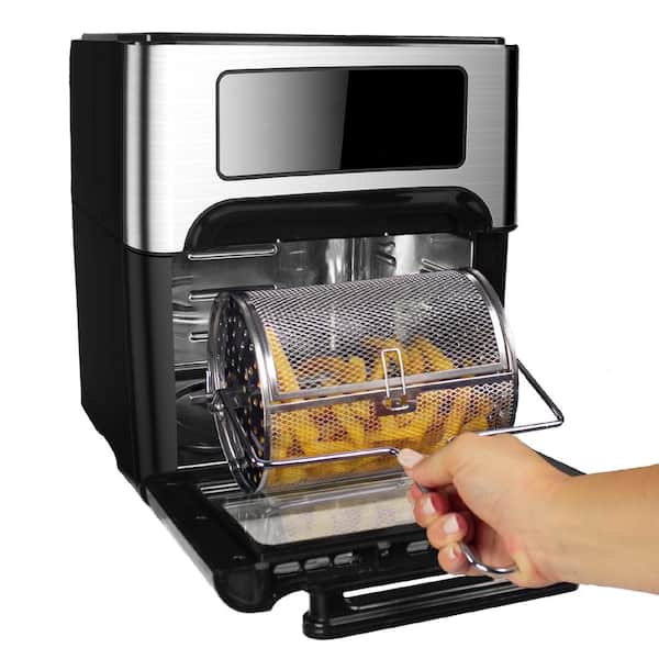 GoWISE USA 12.7-Qt 15-in-1 Air Fryer Oven with 10 Accessories