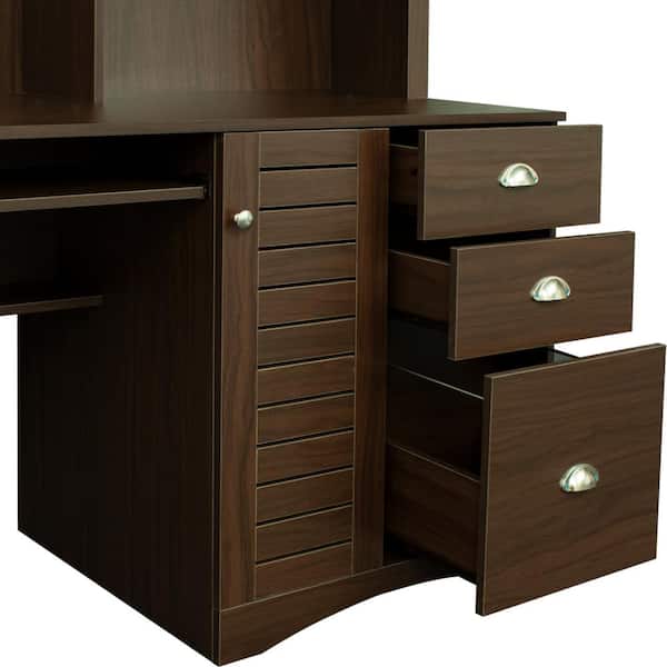 Maocao Hoom Black+White 23.62-in File Cabinet
