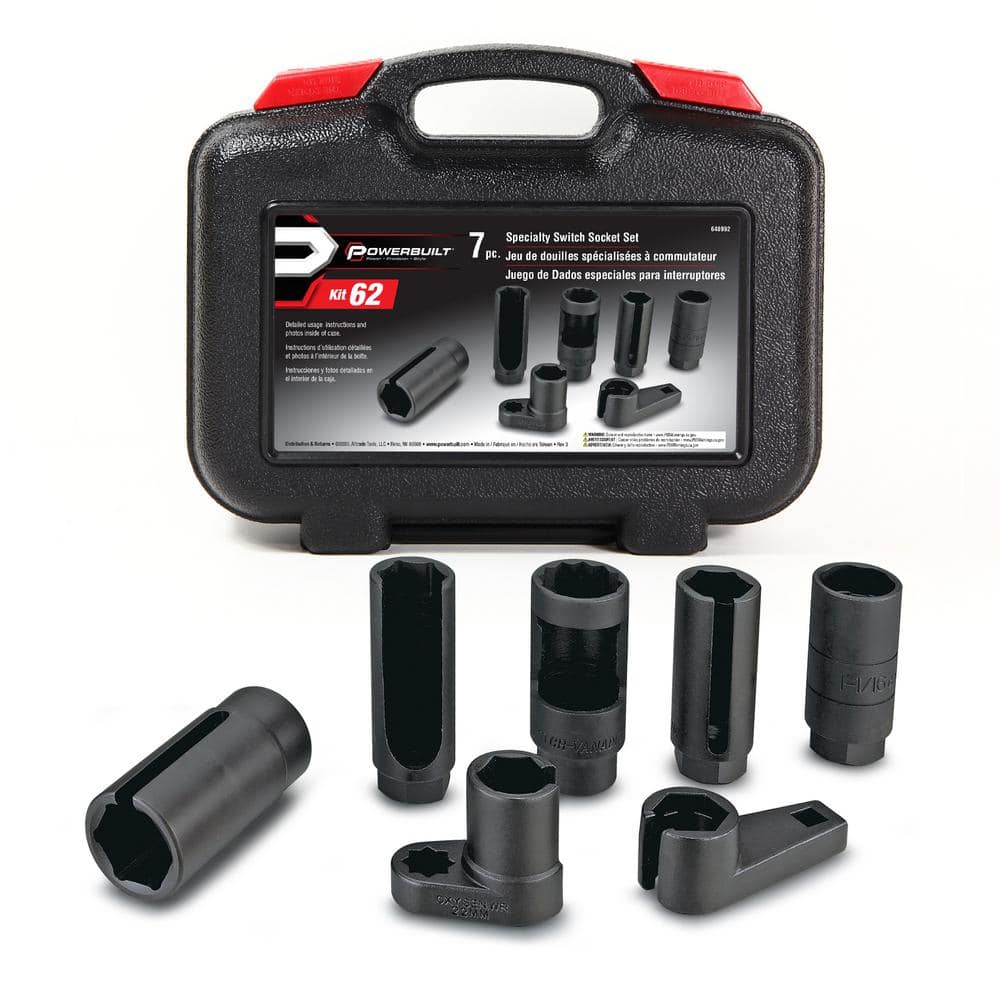 UPC 028907272870 product image for 7-Piece Automotive Sensor Socket Kit | upcitemdb.com