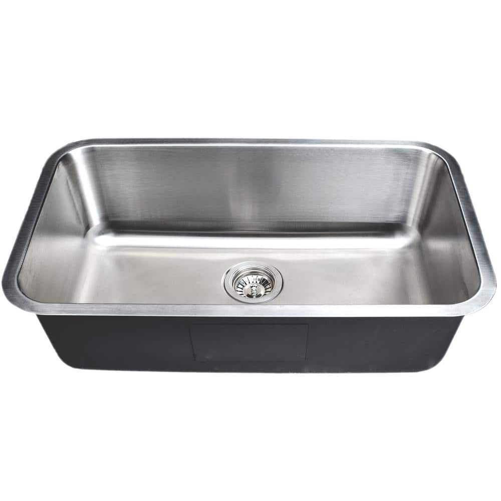 Craftsmen Series 30'' Stainless Steel Single Bowl Drop-in Sink