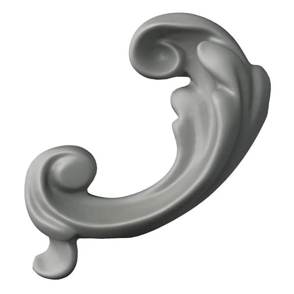 Ekena Millwork 0.75 in. x 2.25 in. x 2.38 in. Polyurethane Applique and Onlay Moulding