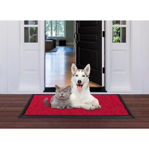 Large Multifunctional Boot Tray 2 Pack Boot Mat Washable Indoor or Outdoor Tray Mat Doormats for Shoes Boots Plants Pots Paint Tins Pet Bowls Car