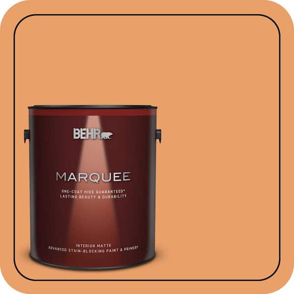 BEHR MARQUEE 1 gal. #260D-4 Copper River Matte Interior Paint & Primer