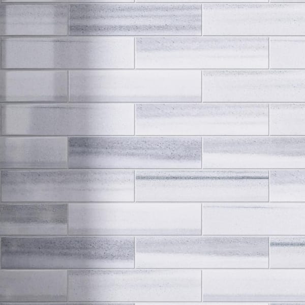 MOLOVO Natural Marmara White 1.89 in. x 7.8 in. Subway Polished Marble Wall and Floor Tile (50 pieces / 5.12 sq. ft./Case)