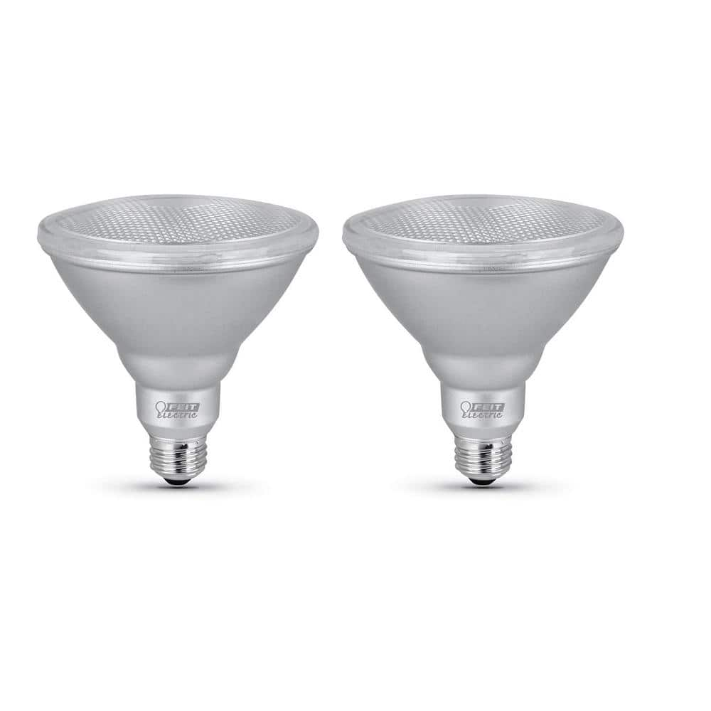 Feit Electric 247658 11W Daylight Par38 LED Light Bulb - Pack of 2