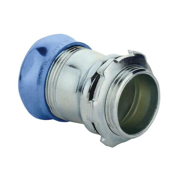 Commercial Electric 3/4 in. Electrical Metallic Tubing (EMT) Raintight Compression Connector (5-Pack)