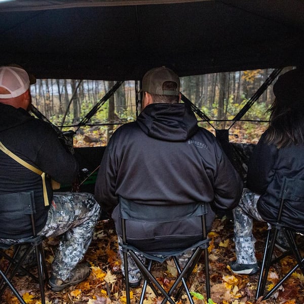 Barronett Blinds Pentagon, 4-Person Portable Hub Blind With