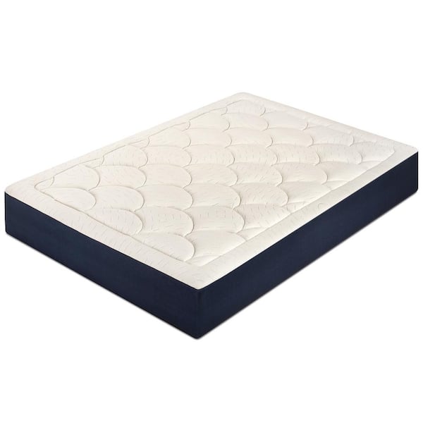 MELLOW 12 in. Plush Marshmallow Memory Foam Mattress, Pillow Top, Queen  HD-MSH-MF12-Q - The Home Depot