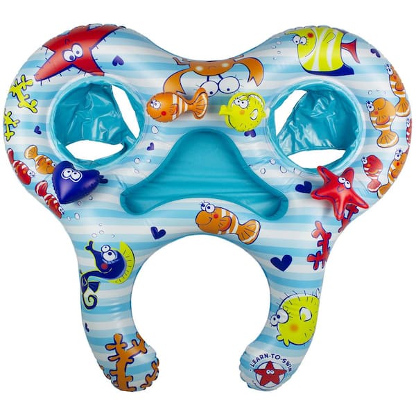 Double baby hot sale pool float