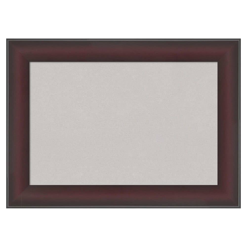 Grand Cherry Narrow 22 in. x 16 in. Poly Framed Grey Cork Memo Board price history on PriceWatchPro