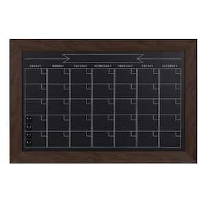 Beatrice Chalkboard Monthly Calendar Memo Board