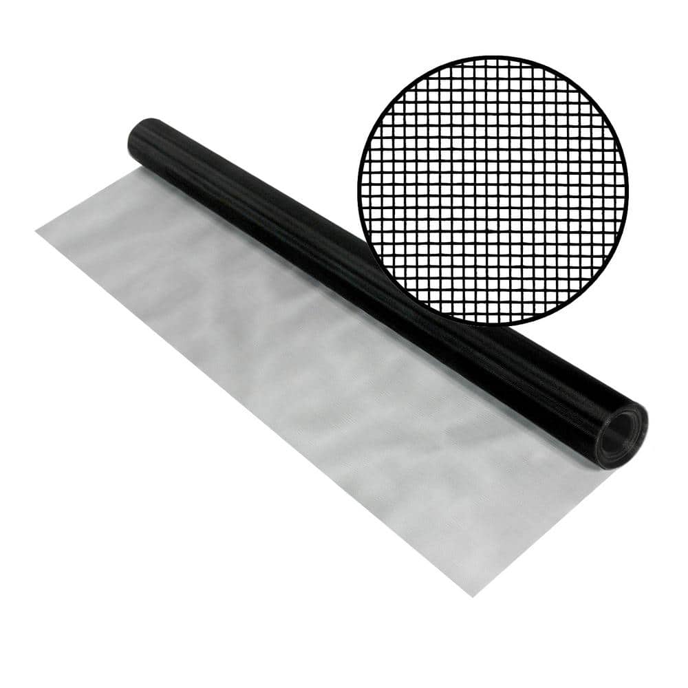 Phifer 3036766 Aluminum Screen for Tiny Insects Black 36 x50 36 x 50 36 x 50
