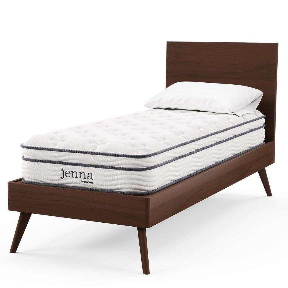 Jenna 8in. Medium Innerspring Pillow Top Twin Mattress - thumbnail 8