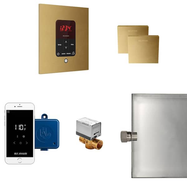 Mr. Steam Butler Max Package Square Un-Plated
