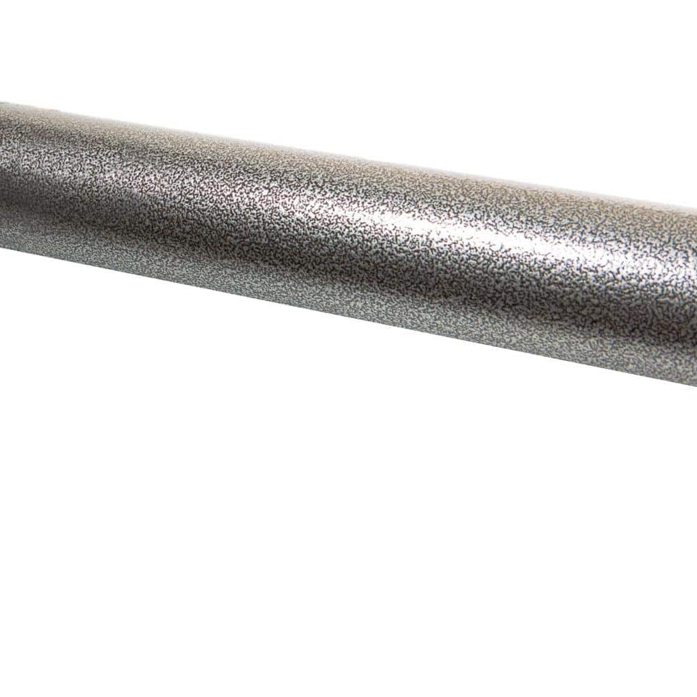EZ Handrail 8 ft. Charcoal Bronze Aluminum Round Straight Handrail Kit  EZA8KIT-BZ - The Home Depot