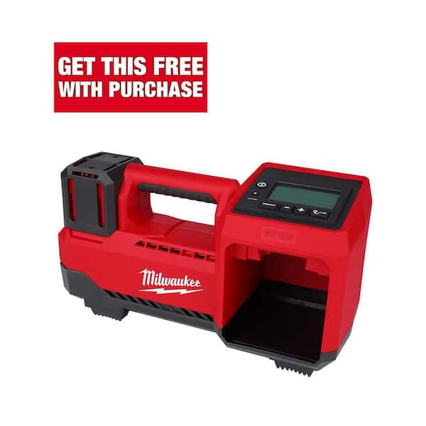 M18 18-Volt Lithium-Ion Cordless Electric Portable Inflator (Tool-Only)