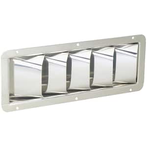 Louver Vent in Stainless Steel