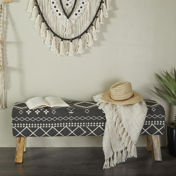 Boho 2024 bedroom bench