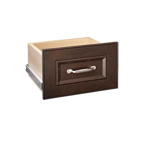 ClosetMaid 8.7 in. H x 13.39 in. W Brown Wood Drawer