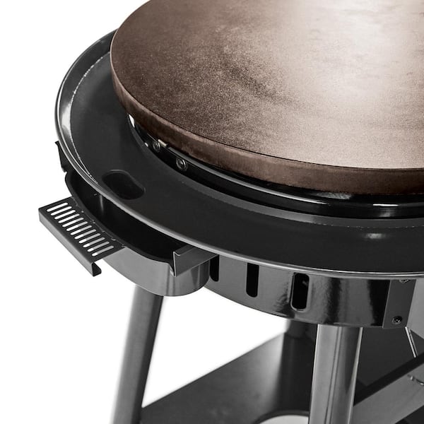 Cuisinart 2 Burner Propane Gas 360 Degree Griddle Cooking Center In Gray With Stainless Steel Lid Cgg 888 The Home Depot Cuisinart 2 Burner Propane Gas 360, Cuisinart Round Flat Top Grill