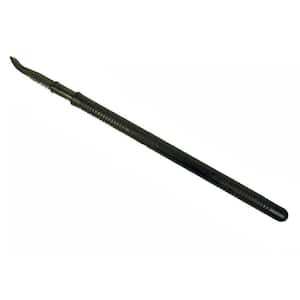 35.5 in. Composite Fiberglass Pry Bar Single Steel End with Curved