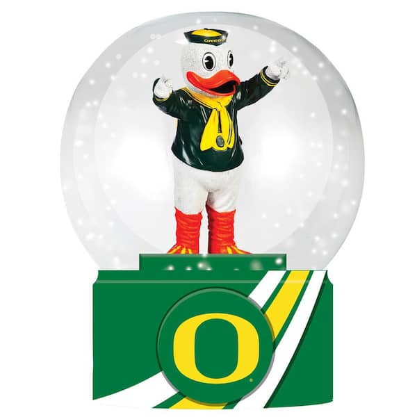 Evergreen Enterprises University of Oregon 5 in. Glass Tabletop Snow Globe