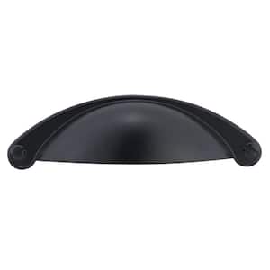 Sorbonne Collection 2 1/2 in. (64 mm) Matte Black Traditional Cabinet Cup Pull
