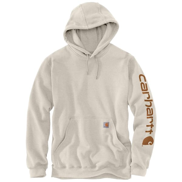 Carhartt Men's 4 XL Malt Cotton/Polyester Loose Fit Midweight Sleeve Graphic Sweatshirt