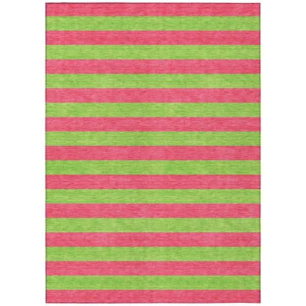 Addison Rugs Chantille ACN530 Blush 2 ft. 6 in. x 3 ft. 10 in. Machine Washable Indoor/Outdoor Geometric Area Rug