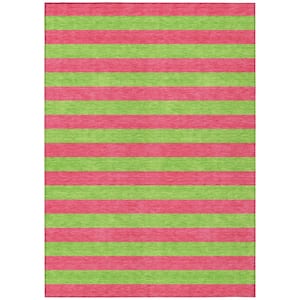 Chantille ACN530 Blush 5 ft. x 7 ft. 6 in. Machine Washable Indoor/Outdoor Geometric Area Rug
