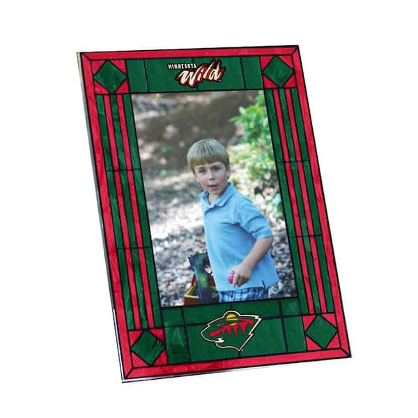 The Memory Company 4 in. x 6 in. Wild Gloss Multi Color Art Glass Picture Frame