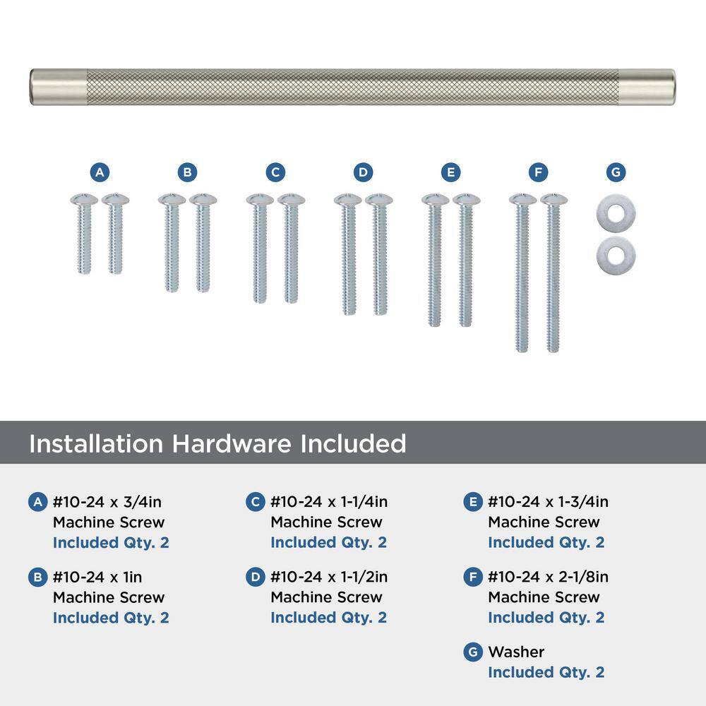Bronx 13'' Brushed Nickel Appliance Pull with Mounting Hardware