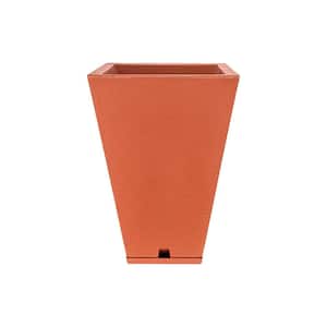 Zurique Medium Terracotta Plastic Resin Indoor and Outdoor Planter Bowl