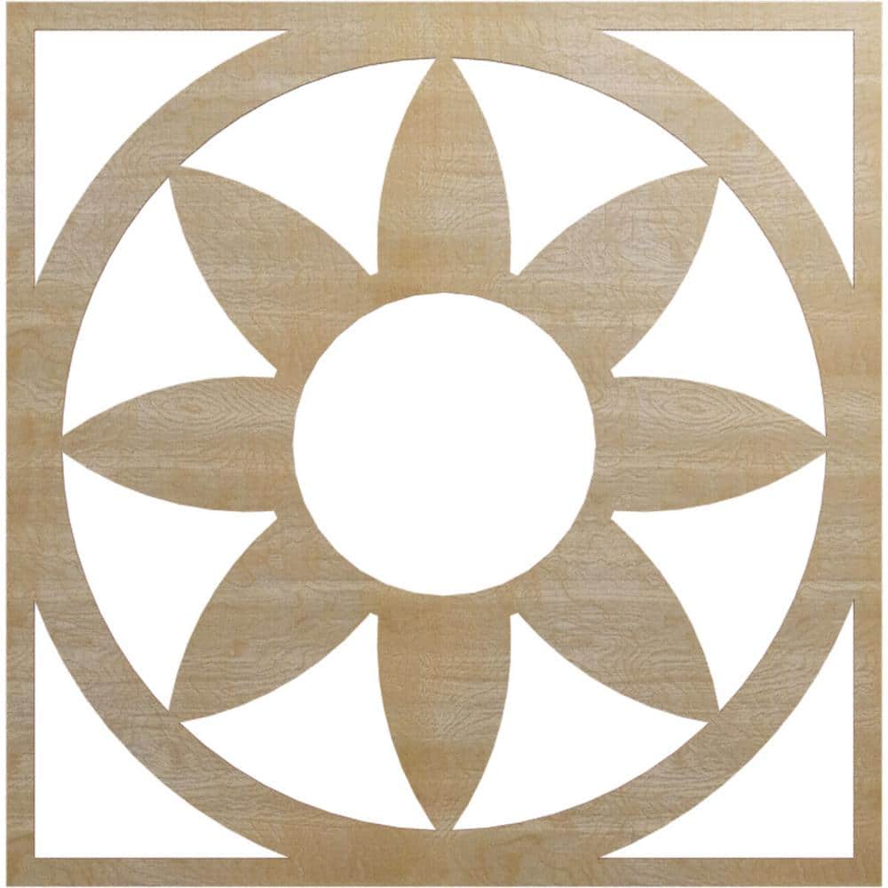 0.375 in. x 38 in. x 38 in. Wood Medallion Moulding price history on PriceWatchPro